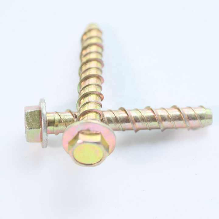 Masonmate Hex Concrete Screwbolt - Multi Colour - M8 X 60mm (100