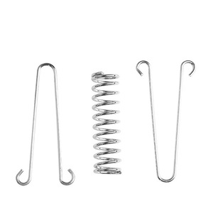 Clips de resorte de acero inoxidable para tiendas de campaña, ganchos de fijación para sombrillas de camping al aire libre, alta resistencia y durabilidad - Product Image 4