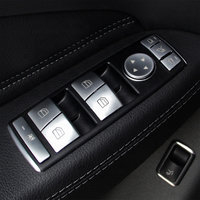 14 pièces de couvre-boutons de lève-vitre de porte de voiture pour Mercedes Benz Classe A B C E CLA GLK GLA GLE W204 W212 W166 G500