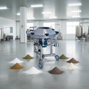 <span class=keywords><strong>DZ</strong></span> – tamis rotatif à haute fréquence, machine à tamis vibrant pour poudre céramique et boue - Product Image 2