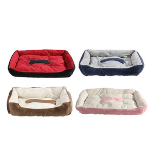 Individually vacuum-packed winter short plush bone dog <b>bed</b>, suitable for small and medium-sized dogs, cats, and pets. - Product Image 5