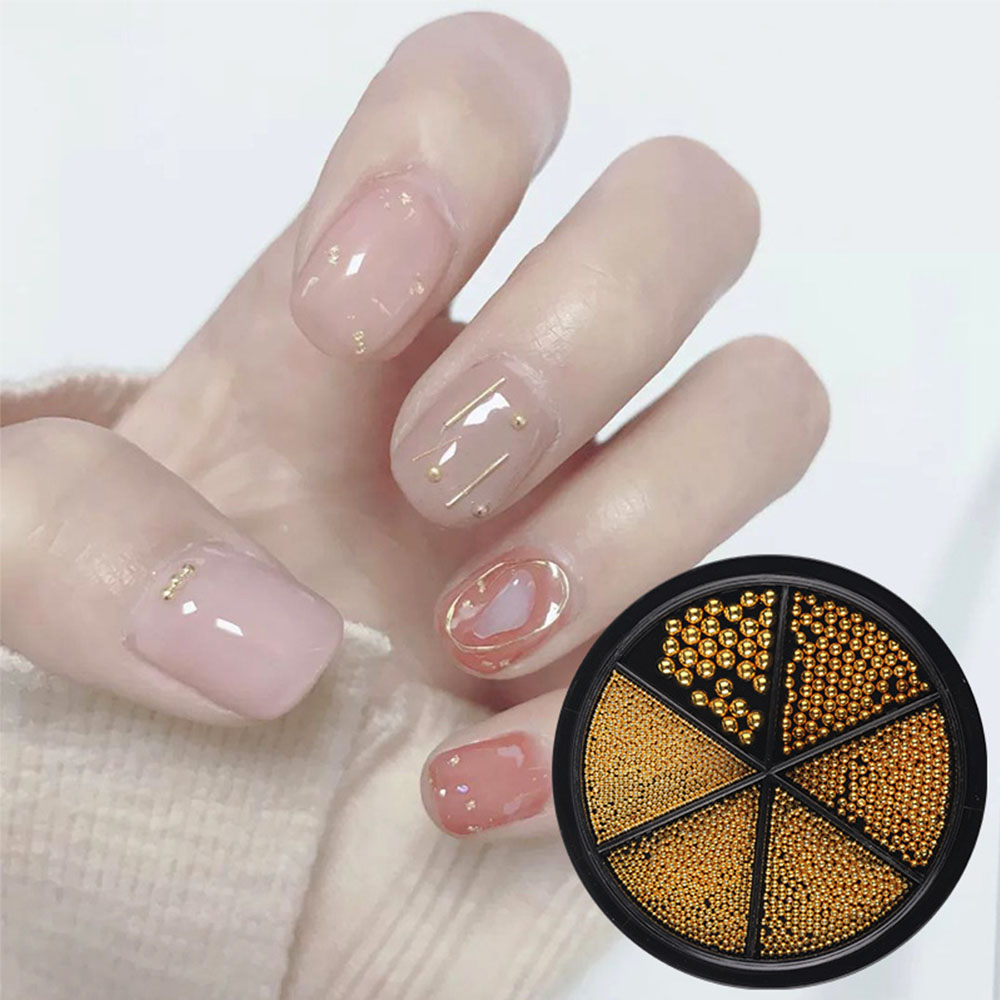 Perlas De 6 Cuentas De Uñas Mezclado De Cerámica De Color Perlas De 6 Cuentas De Uñas Mezclado De Cerámica De Color