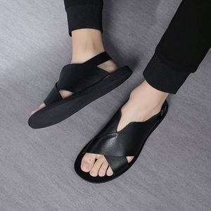 Sandalias Zoris para Hombre, Chanclas, Pantuflas, Zapatos de Playa, Senderismo, Deportivos, de Cuero, Planos, Transpirables, Hechos a Mano - Product Image 3