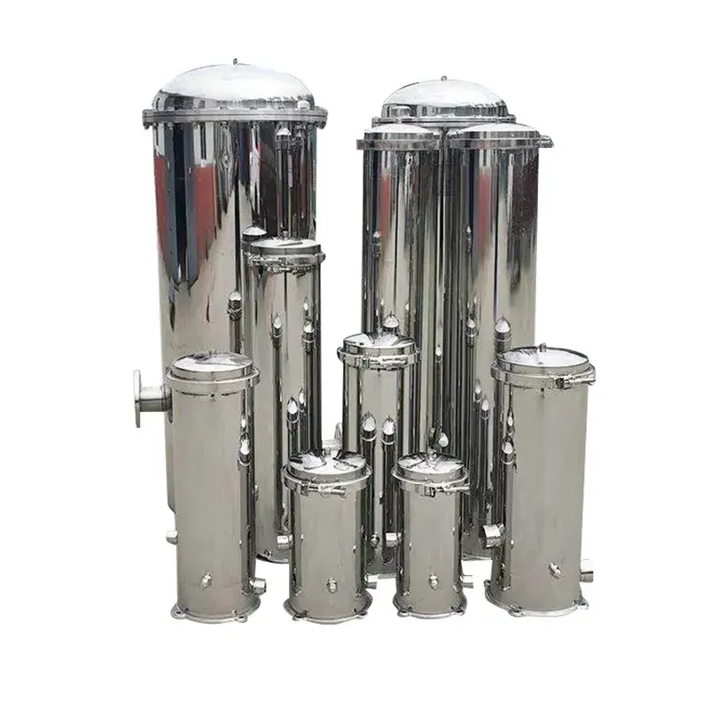 stainless steel cartridge housing Microporous Membrane precision Security precision filter Element housing