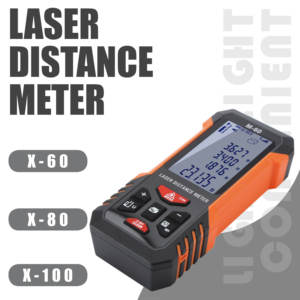 Télémètre <span class=keywords><strong>laser</strong></span> haute précision série M 80m pour bricolage, mur, plafond, Royaume-Uni - Product Image 2