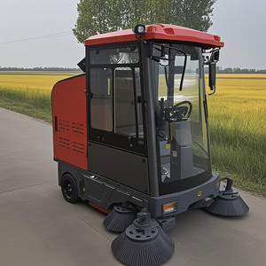 New High Quality Ride-on Vacuum Water <b>Cleaning</b> Tractor Street <b>Floor</b> <b>Machine</b> Battery Mounted ConTour - Product Image 2