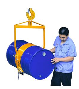 Abrazadera de elevador de tambor de aceite de inclinación vertical de tipo manual de buena calidad, elevador de tambor con inclinación de tipo manual - Product Image 1