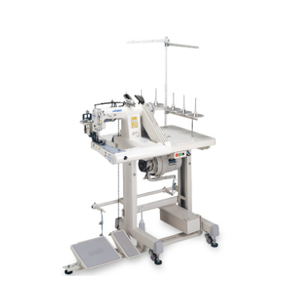 Máquina de Coser de <span class=keywords><strong>Segunda</strong></span> <span class=keywords><strong>Mano</strong></span> JUKIS MS-1261 de Alta Velocidad, de Base Cilíndrica, con Sistema de Doble Cadena de Tres Agujas (Estación de Trabajo Digital) - Product Image 1
