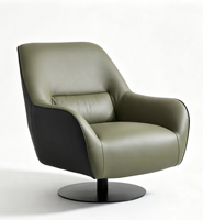 Fauteuil à bascule Teddy en velours 807, design moderne, écologique, dossier ouvert, base en bois, chaise de salon confortable pour une personne