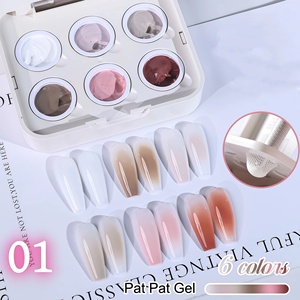 6 Colors Air Cushion Patting <b>Gel</b> Gradient <b>Gel</b> Polish <b>Set</b> Gradient Blush Macaron Colorful Candy Solid <b>Nail</b> <b>Gel</b> - Product Image 4