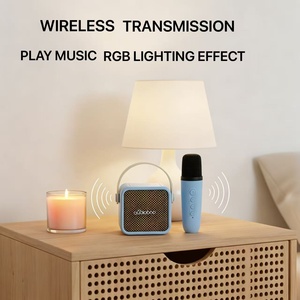 Oudiobop Op-515 Altavoz Portátil con Micrófono para <span class=keywords><strong>Karaoke</strong></span> y Amplificador de Voz para el Hogar - Product Image 4