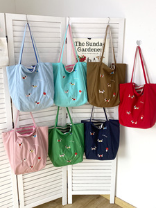 Sac fourre-tout en nylon durable Stitch Dachshund, grande capacité, réversible, pour les voyages <span class=keywords><strong>de</strong></span> week-end, le shopping, les boutiques et les cadeaux - Product Image 3