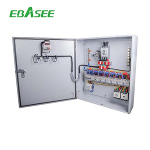 Boîtier de distribution électrique métallique extérieur certifié CE IEC, personnalisé OEM, IP65, triphasé 100A 200A, panneau d'éclairage - Product Image 3