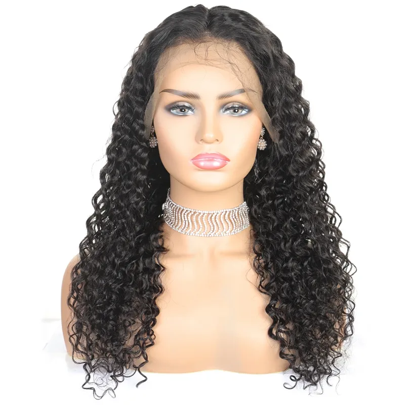 Wholesale Human Hair 13x4 Lace Wig Frontal 13*6 HD Transparent Lace Frontal Wigs Full Wig Raw Human Hair Vendor