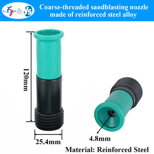 สายยางคุณภาพสูงเสริมเหล็ก หัวพ่นคาร์ไบด์แบบเวนทูรี ใช้สำหรับพ่นทราย - Product Image 3