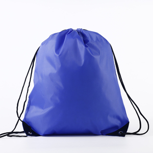 Bolsa con Cordón de Poliéster Oxford 210D Azul, Mochila Deportiva Unisex con Opción de Impresión de Logotipo - Product Image 1