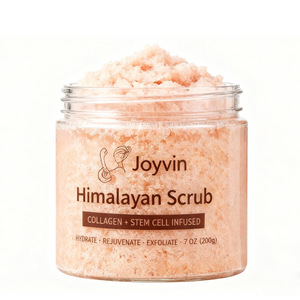 Gommage Himalayen Joyvin 200g infusé aux cellules souches de collagène pour l'exfoliation corporelle - Product Image 1
