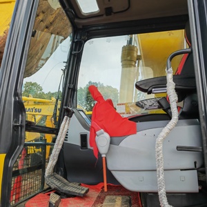 Excavatrice Komatsu PC160LC-7 d'occasion du Japon, 16 tonnes, chenilles longues, pelleuse moyenne, en stock, prête à être expédiée, en bon état de fonctionnement - Product Image 6