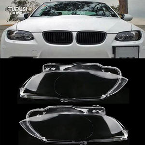 TUPUSI, cubierta de faro delantero para coche, pantalla de lámpara de luz automática para <span class=keywords><strong>BMW</strong></span> E92 E93 Coupe M3 328I <span class=keywords><strong>335I</strong></span> <span class=keywords><strong>Cabrio</strong></span> 2006-2010 - Product Image 1