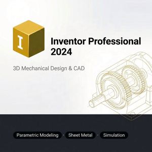 <span class=keywords><strong>Inventor</strong></span> Professional, Software <span class=keywords><strong>CAD</strong></span> 3D de 3 Años para Diseño Mecánico, Modelado y Simulación, Solución Profesional, Edición Educativa - Product Image 1