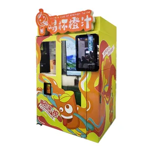 Unmanned retail orange juicer vending machine fresh juice vending machine orange juice vending machine price
