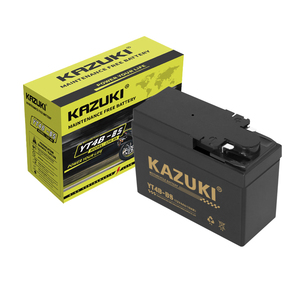 Batteries de moto au gel de plomb pur à charge sèche <span class=keywords><strong>Kazuki</strong></span> Yt4b-BS 12V sans entretien, très demandées - Product Image 5