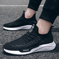 Haute qualité baskets noir hommes campus jogging sport chaussures de tennis en gros
