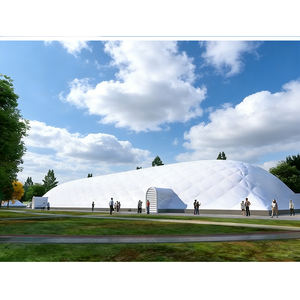 Domo de aire tipo cuenco, Edificios con estructura de aire, Cubierta inflable para campo de fútbol, Carpa domo inflable deportiva, Estadio domo inflable, Domo de aire tipo cuenco - Product Image 2