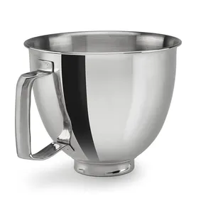 5qt Kantelkop Mixer Roestvrijstalen Kom Blender Onderdelen Voor Keuken Een Standaard Mixer Blenderkom