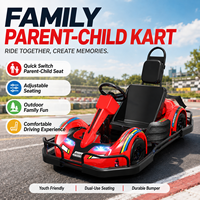 Combo de karting immersif en réalité mixte |   Kart électrique pour adultes avec lunettes VR/AR pour les attractions des stations balnéaires et les parcs de loisirs