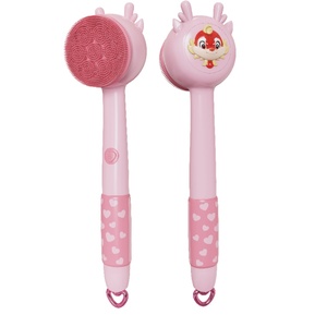 Brosse nettoyante corporelle 3-en-1 pour enfants 2024 – Nouvelle brosse exfoliante rechargeable sans fil avec long manche, étanche pour le bain - Product Image 3