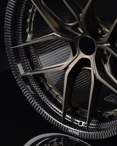 Cerchi in Fibra di Carbonio Forgiata Premium a Cinque Razze da 26 Pollici, 6 Fori, Concavi, Lavorati CNC |   Nuovo |   PCD Personalizzabile con Offset |   Adattabilità Universale - Product Image 4