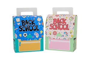 Back to School Gifts <strong>Paper</strong> <strong>Boxes</strong> First Day of School <strong>Small</strong> Candy Treat Box Party Favor Goodies Box for Preschool Classroom Decor - Product Image 3