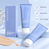 Créez votre propre fond de teint liquide de haute qualité, couvrant entièrement, longue tenue, marque privée, fini mat, imperméable, fond de teint liquide OEM