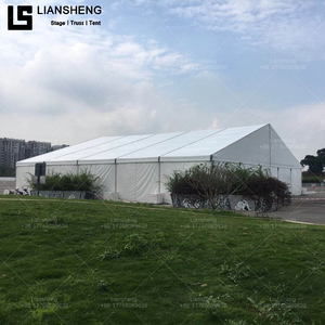 เต็นท์โครงสร้างอลูมิเนียม500 1000ขนาด300ตารางเมตรใช้งานได้ถาวรสำหรับโกดังสินค้า - Product Image 1