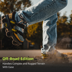 Premier exosquelette robotique à roues IA au monde, chaussures électriques tout-terrain avec assistance à la marche par IA pour la marche tout-terrain. Hypershell - Product Image 2