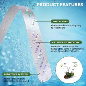 Effective Insect Control Patio Mosquito Bug Portable Keep Wasps Away Wasp Repellent Fly Repellent Fan for <b>Outdoor</b> Gatherings - Product Image 4