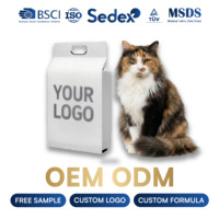 Fabricant certifié ISO MSDS, OEM ODM, litière pour chat à forte absorption, sable de bentonite pour nettoyer les excréments de chat, litière pour chat de qualité supérieure, 5 kg