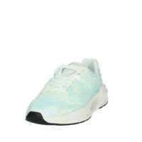 D.A.T.E. Baskets pour hommes M401-VL-DN-FR en toile blanche et bleu clair, chaussures tendance, taille 42
