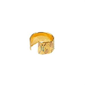 Fashion <b>Rings</b> PVD Gold Plated 316L Stainless Steel Sustainable Resistant Wide Band <b>Ring</b> For Women Men Jewelry - Product Image 2