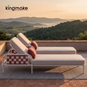 Chaise longue <span class=keywords><strong>de</strong></span> jardin imperméable pour piscine, transat <span class=keywords><strong>de</strong></span> patio, <span class=keywords><strong>lit</strong></span> <span class=keywords><strong>de</strong></span> repos pour hôtel et extérieur - Product Image 1