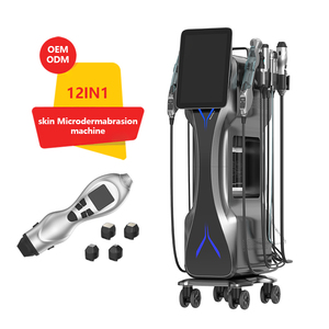 เครื่องพ่นออกซิเจน 12-in-1 สำหรับทำทรีทเมนต์หน้า พร้อมเทคโนโลยีไดมอนด์ไมโครเดอร์มาเบรชั่น เจ็ทพีล และระบบดูดสุญญากาศ สำหรับการทำไฮโดรเดอร์มาเบรชั่น - สำหรับใช้ในเชิงพาณิชย์ - Product Image 6