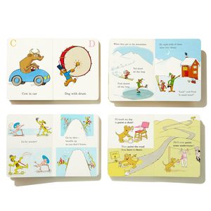 Petites boîtes rouges : Livres cartonnés pour la première enfance - Go Dog Go ; Big Dog Little Dog ; Livre de l'alphabet ; Je vais apprendre à mon chien beaucoup de mots ; Fabriqué en Chine - Product Image 5