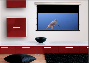 Pantalla motorizada de 120 "con control remoto para cine en casa/Cine Pantalla de proyección de tensión de pestaña de techo de <span class=keywords><strong>alta</strong></span> calidad - Product Image 5