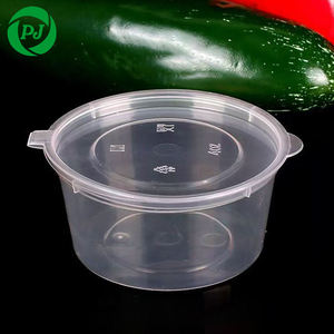 1 oz nhà hàng dùng một lần Takeaway Mini PP nhựa nước sốt container 1 oz nước sốt cup với nắp đóng gói thực phẩm - Product Image 4