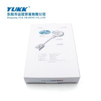 Pièces détachables et lavables pour machine à coudre, mini ventilateurs électriques réglables à trois vitesses avec vent puissant