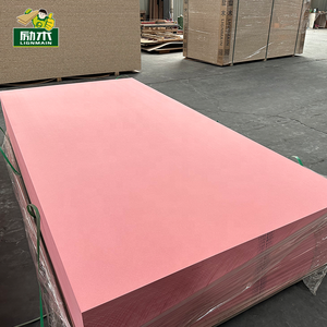 Hot Bán Chống Lửa 18Mm 1220X2440Mm Cao Bóng Nguyên Đồng Bằng Ván <span class=keywords><strong>MDF</strong></span> Fiberboard Tấm Cho Gỗ Xây Dựng - Product Image 3