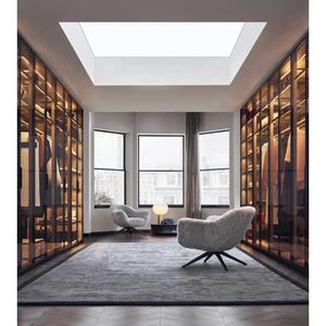 Armarios Modernos, Armario de Pared, Muebles de Dormitorio, Puerta de <span class=keywords><strong>Vestidor</strong></span>, Vidrio Gris, Juegos de Dormitorio, Dormitorio Minimalista de Madera, 3-5 Años - Product Image 5