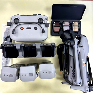 Drone professionnel HFT <span class=keywords><strong>Mavic</strong></span> <span class=keywords><strong>Air</strong></span> 3S, vidéo 4K, quadricoptère avec télécommande, combo Fly More, 20 km, plastique - Product Image 1