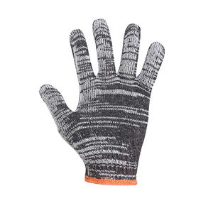 ถุงมือป้องกันความปลอดภัย 7G หนา ผลิตจากผ้าฝ้าย CVC ผสมโพลีเอสเตอร์ ดีไซน์ลายเกลือพริกไทย ไร้ตะเข็บ สำหรับงานทั่วไปและการจัดการวัสดุ - Product Image 2